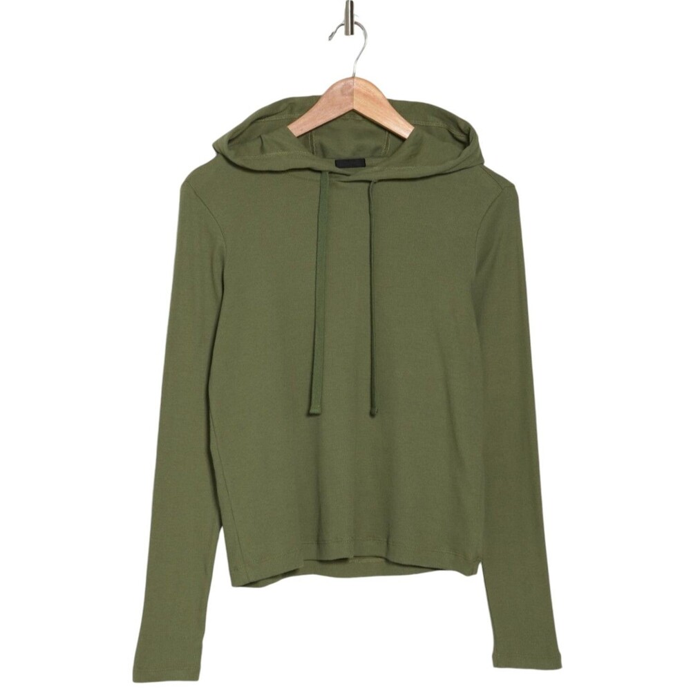 ATM Anthony Thomas Melillo Women's Olive Green Hoodie NEW Size XS $250